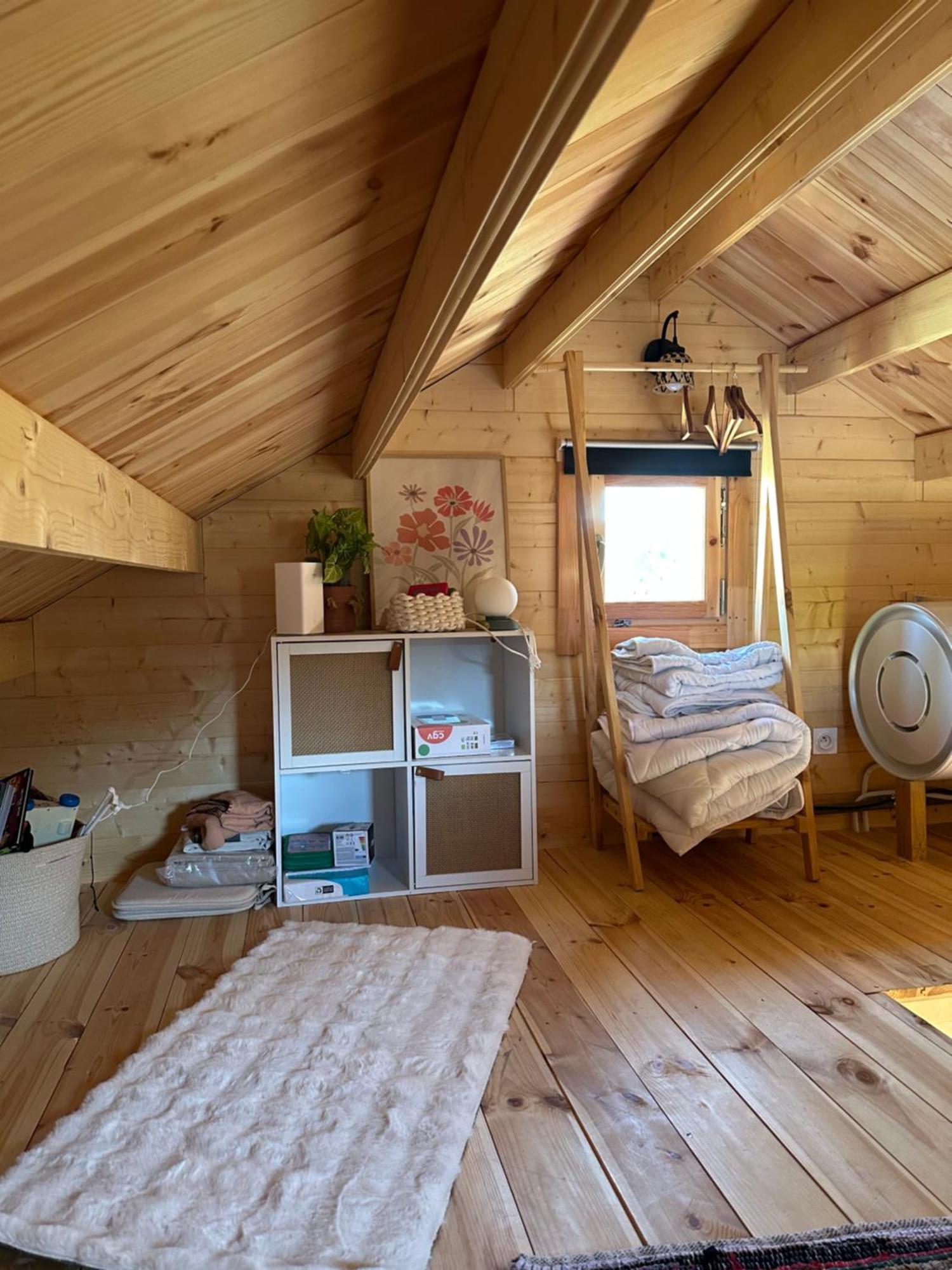 Maison En Bois 1 Chambre 4 Couchages Type Tiny House Γκρανβίλ Εξωτερικό φωτογραφία